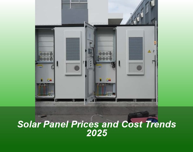 Solar Panel Prices and Cost Trends 2025